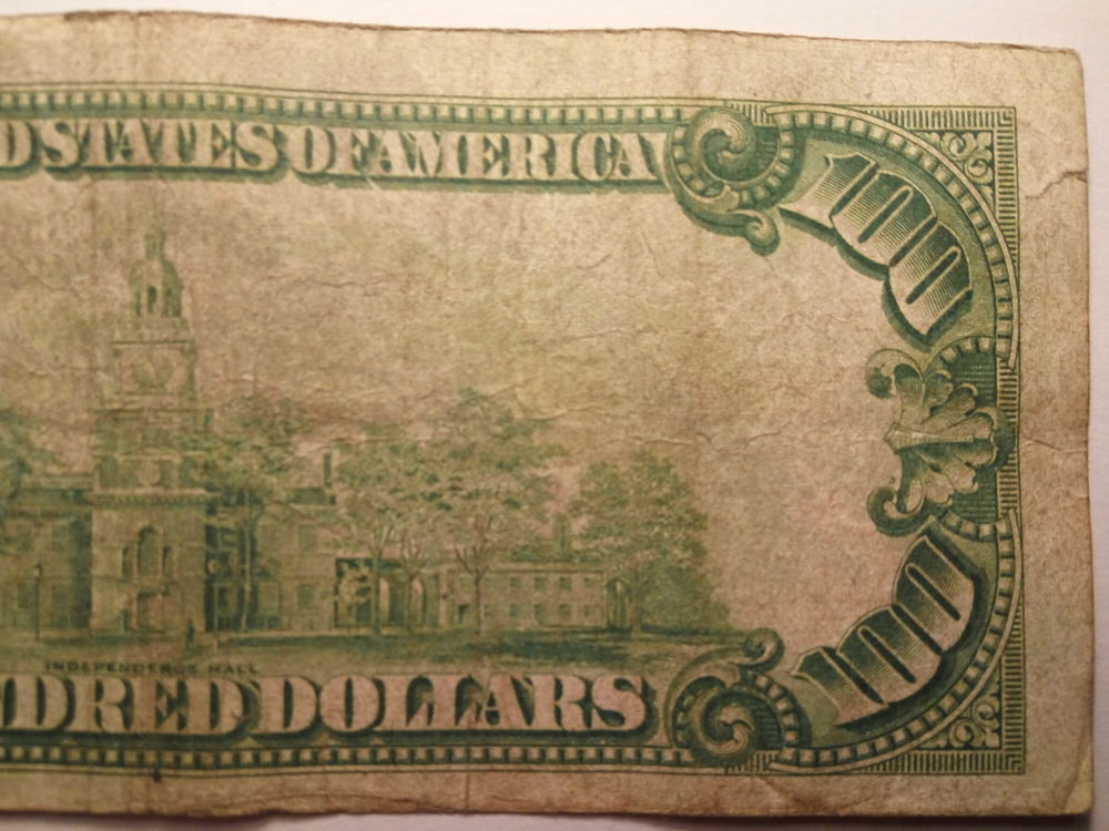 Valuation-$100-1928-Gold