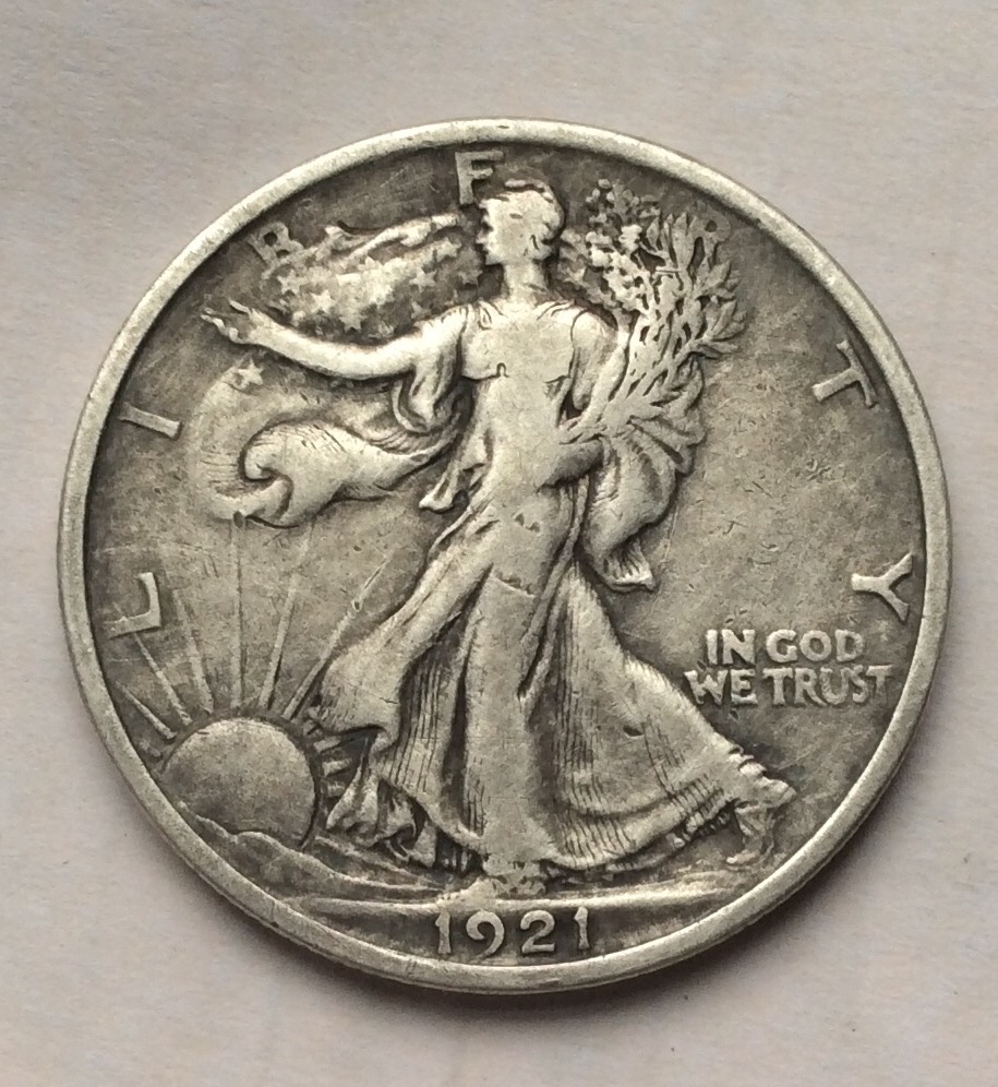 1921-Philadelphia-Half-Dollar-For-Grade