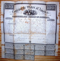 Confederate..-Piece-Of-Paper