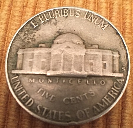 1951-S-Jefferson-Nickel-Change-Find-: