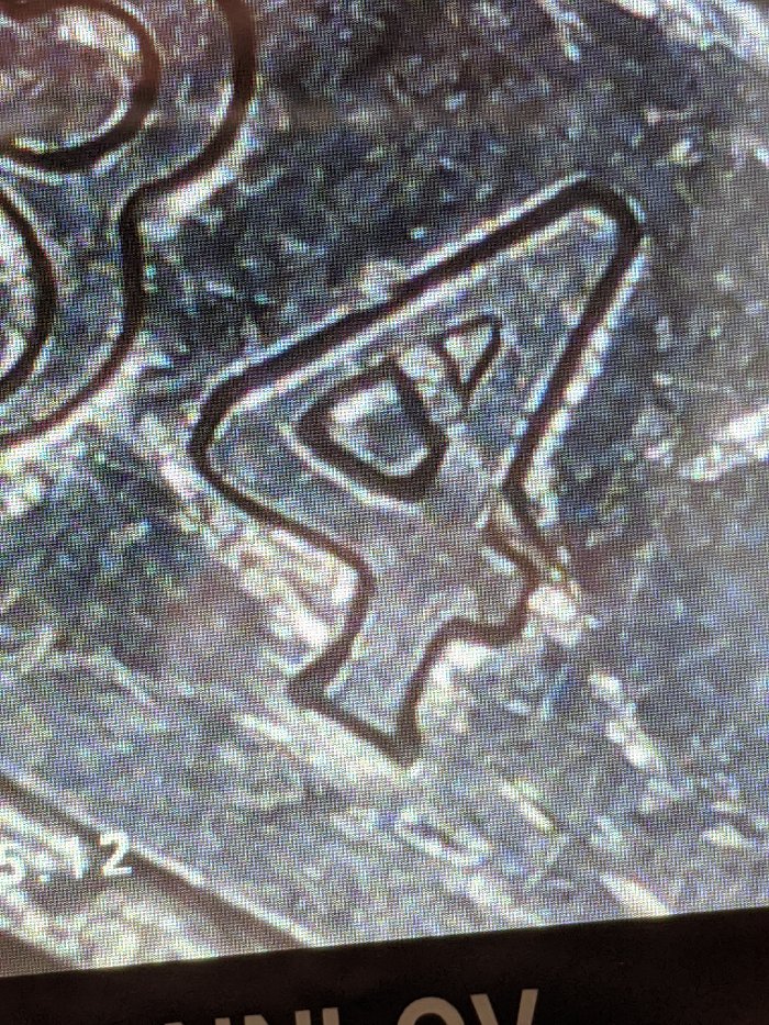 1984-Jacques-Cartier-Dollar-Die-Gouge-On-4-In-1954