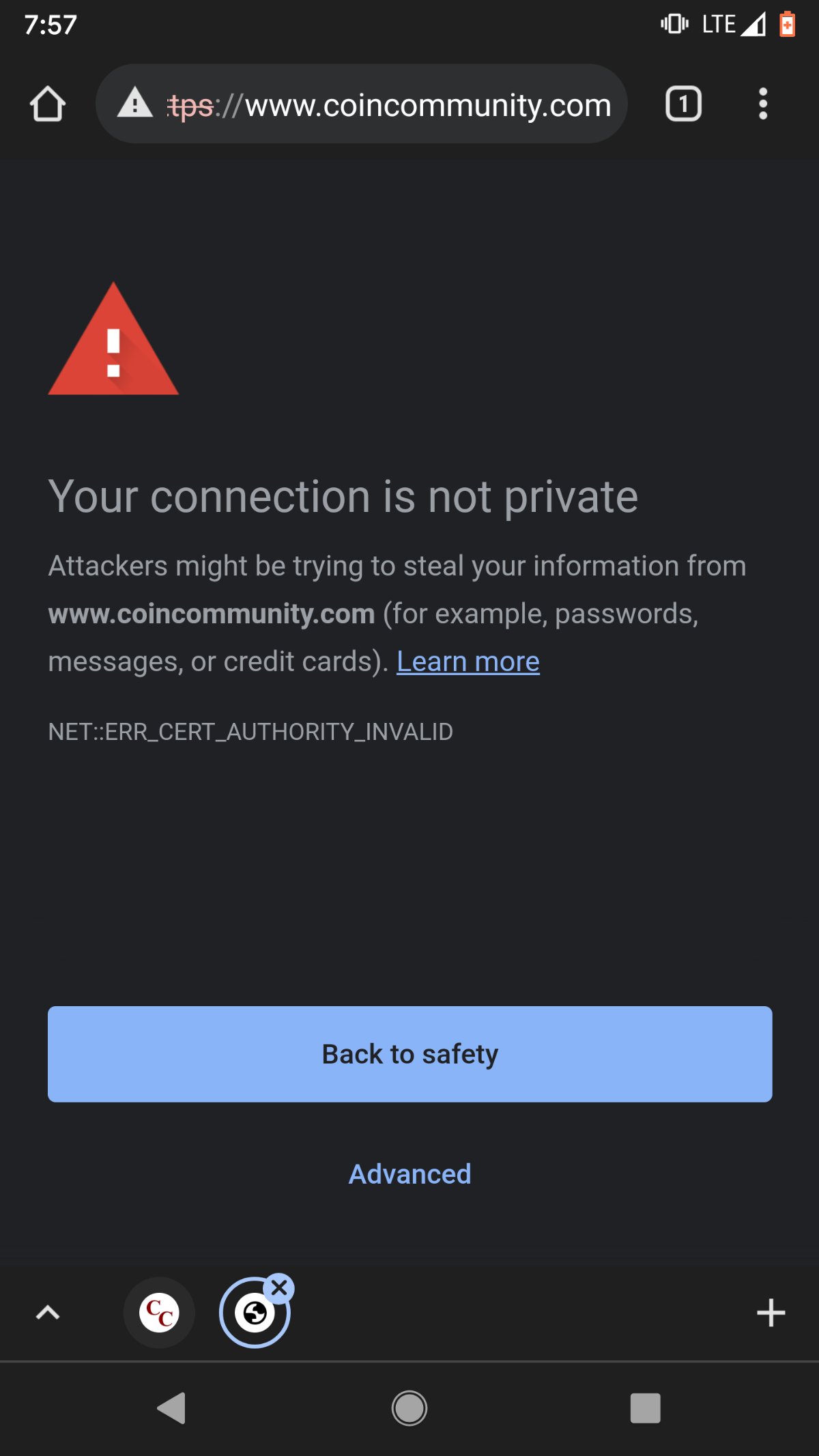 Security-Warning-About-CCF?