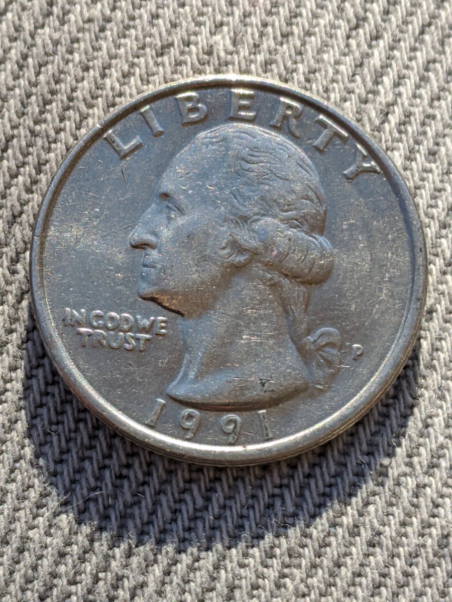 A-Fishy-Find,-1991-P-In-Cod-We-Trust-Quarter