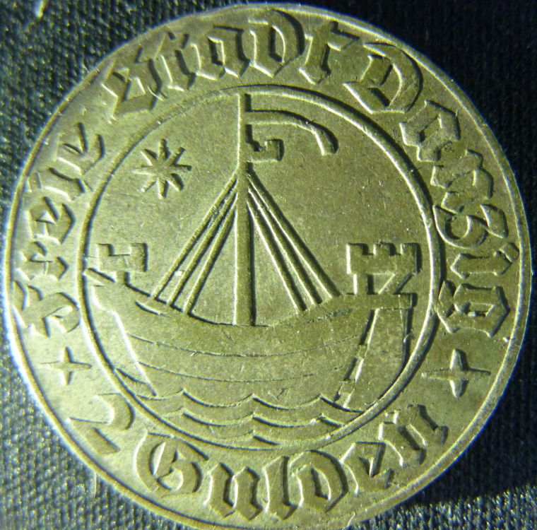 Today's-Market-Find---Danzig-2-Gulden-1932