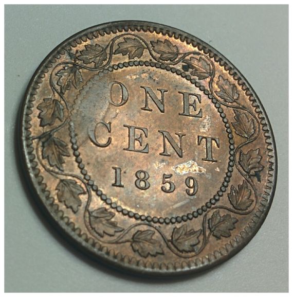 1859-Large-Cent-With-Raised-Field...-What-Is-This?