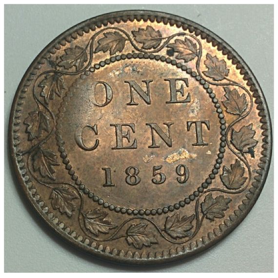 1859-Large-Cent-With-Raised-Field...-What-Is-This?