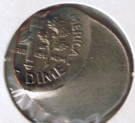 1997-P-Dime-Large-Off-Center-Strike,-50-70%