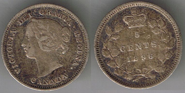 1896-And-1899-5-Cents