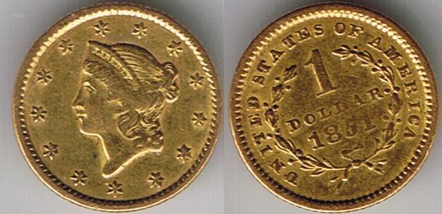 1851-Gold-Dollar