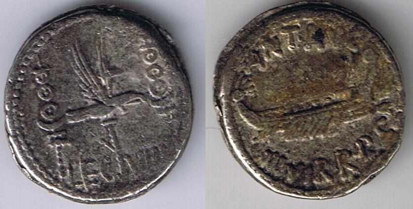 Mark-Antony-Denarius?
