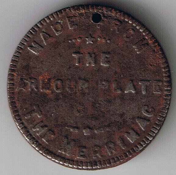 Merrimac-Armour-Plate-Token-Ex-Fuld-498/499-Iron-R8