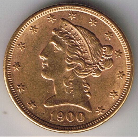 1900-$5-Gold