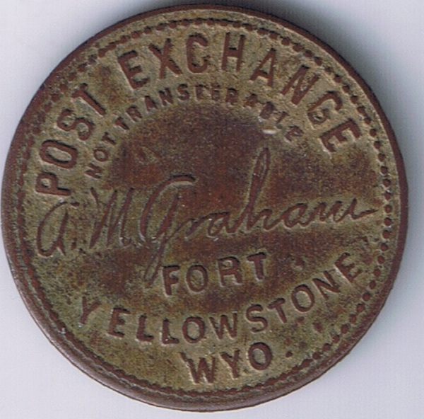 Fort-Yellowstone,--Wyoming-A.m.-Graham-Post-Exchange-10-Cent