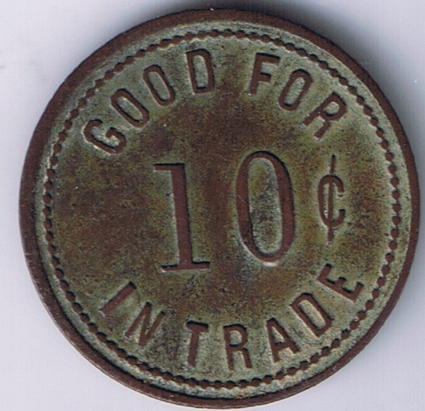 Fort-Yellowstone,--Wyoming-A.m.-Graham-Post-Exchange-10-Cent