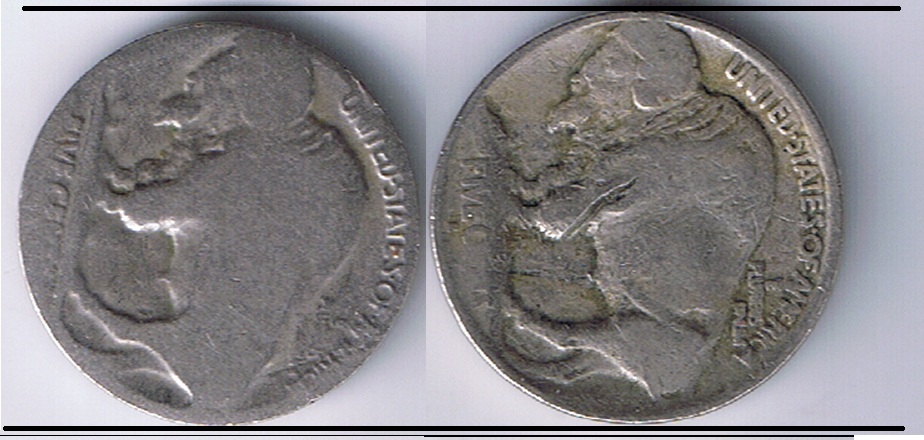Buffalo-Nickel-Struck-On-Argentine-10-Centavos-Planchet?