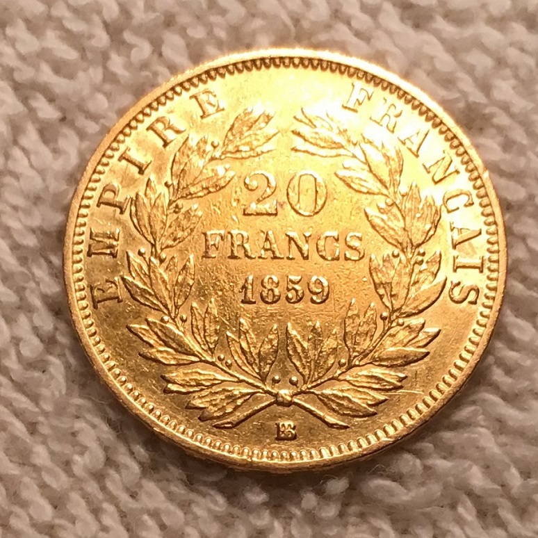 1859-Bb-France-20-Francs-Coin-:-Grade-And-Value-Help-Please