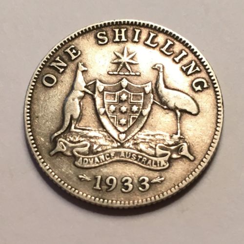 1933-Australia-Shilling-King-George-V---How-