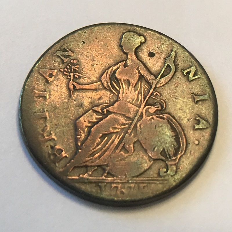 1775-Great-Britain-Half-Penny---Grade-And-Value-Assistance-Please