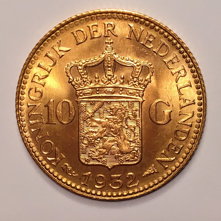 1932-Netherlands-10-Gulden---Grade-Help-Please