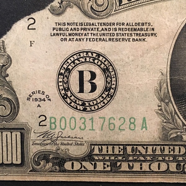 1934A-$1000-Federal-Reserve-Note---Help-With-Value-Please