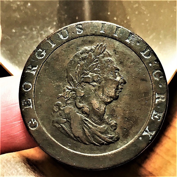 Found-1797-GB-Penny-Cartwheel-By-Happenstance---Did-Not-Know-What-It-Was