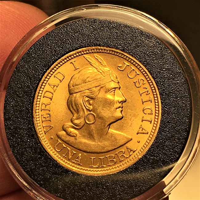 1918-Peru-Una-Libra-Gold-Coin---