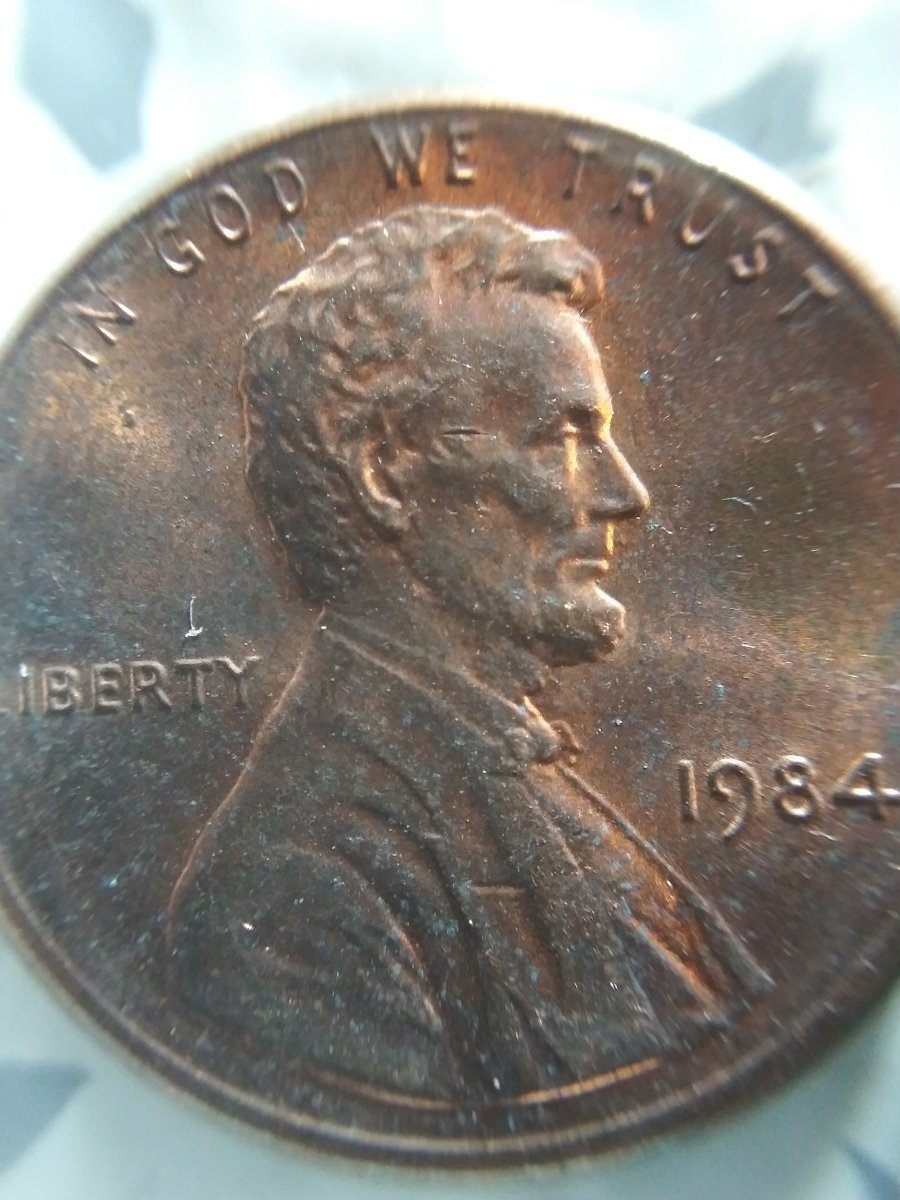 1984-P-Lincoln-Rim-To-Rim-Die-Crack-And-A-Second-One-In-The-C-In-Cent