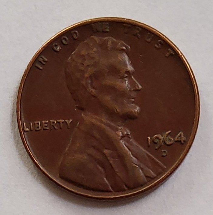 Please-Grade-Lincoln-1983-Black-Penny-And-1964-D-Red-Penny