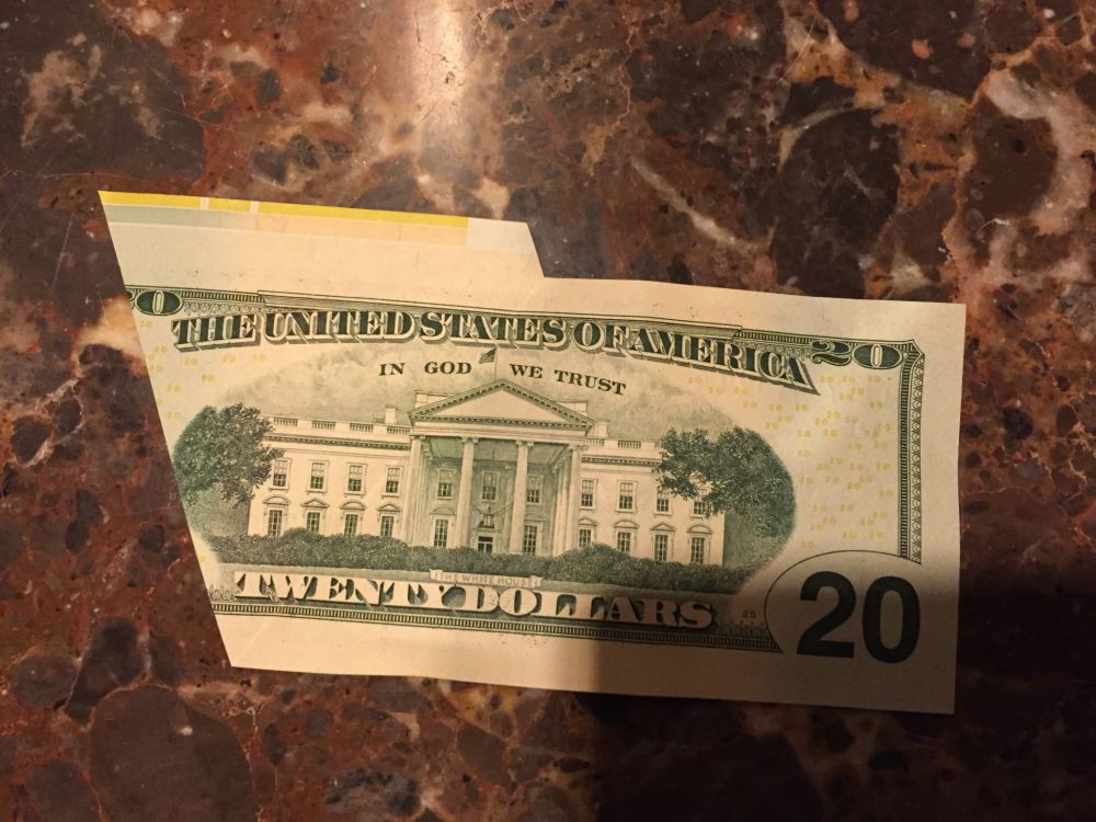 Miscut-$20-Bill-Information