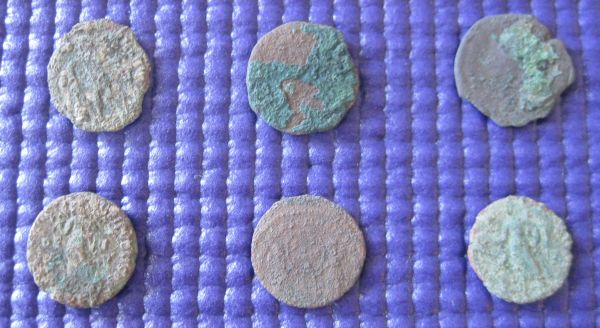 My-First-Uncleaned-Coins,-One-Week-Later.--Thoughts?