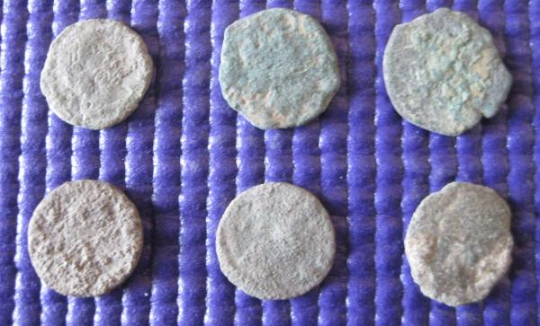 My-First-Uncleaned-Coins,-One-Week-Later.--Thoughts?
