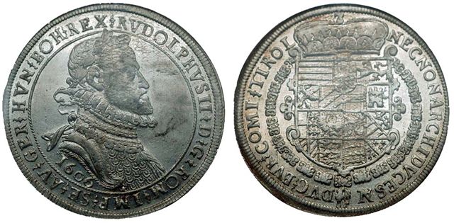 Rudolf-II,-Holy-Roman-Emperor,-Taler-And-History