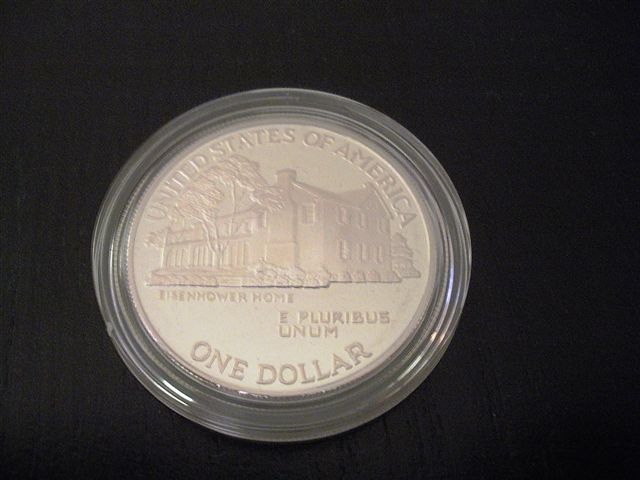 1990-Eisenhower-Commemorative-Proof-In-Holder
