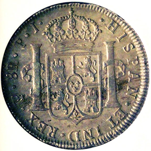 Bolivia-1822-Pj-8-Reales---Please-Grade