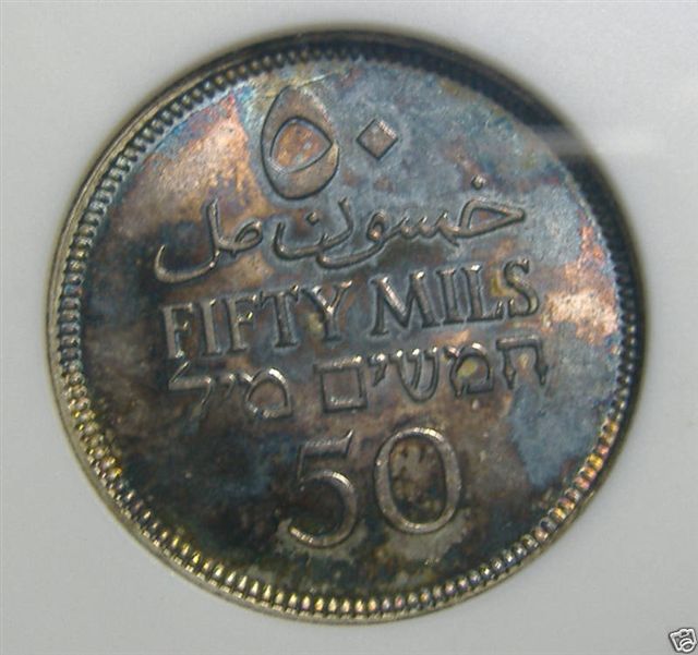 British-Mandate-Coins,-Palestine