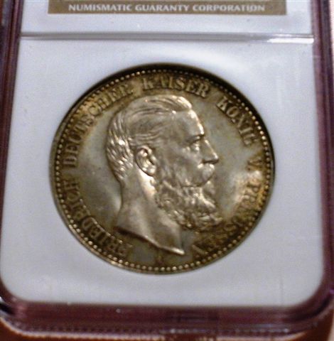 1888-A-Prussia-5-Marks-Gem-Friedrich-III