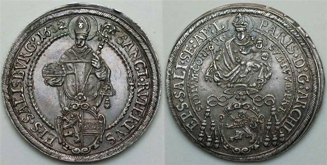Three-Talers-From-Different-Rulers-Austria,-Salzburg