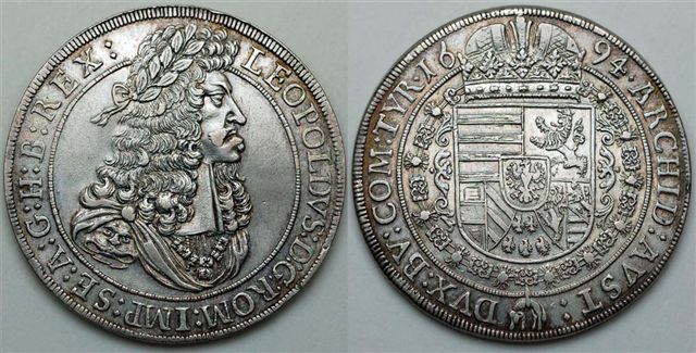 Three-Talers-From-Different-Rulers-Austria,-Salzburg