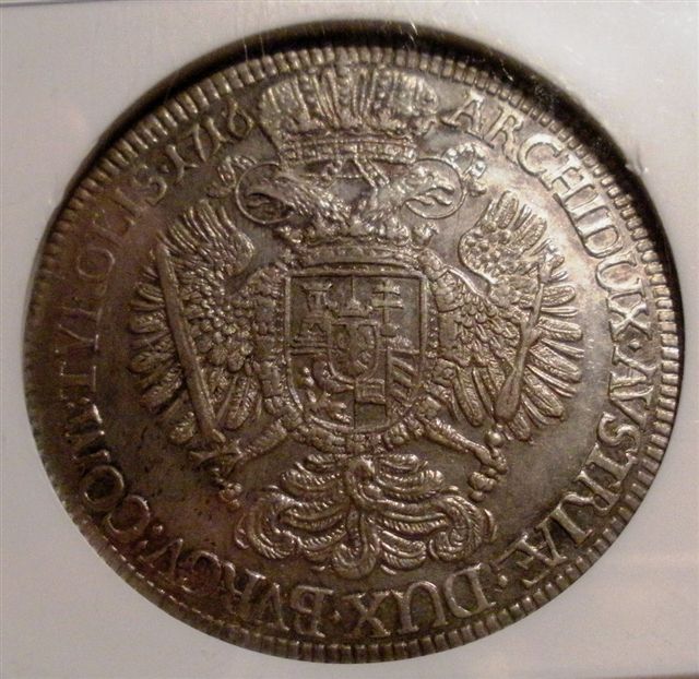 1716-Austria-Charles-VI-1711-1740-Taler----Overdate?