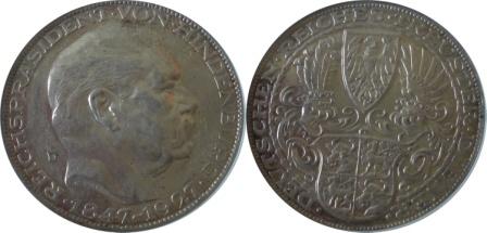 Hindenburg-German-Crowns
