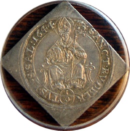 Salzburg-Paris-Of-Londron-1619-1653-1/9-Klippe-Taler