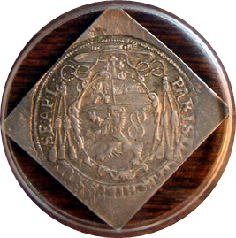Salzburg-Paris-Of-Londron-1619-1653-1/9-Klippe-Taler