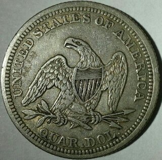 1858-Seated-Liberty-25c