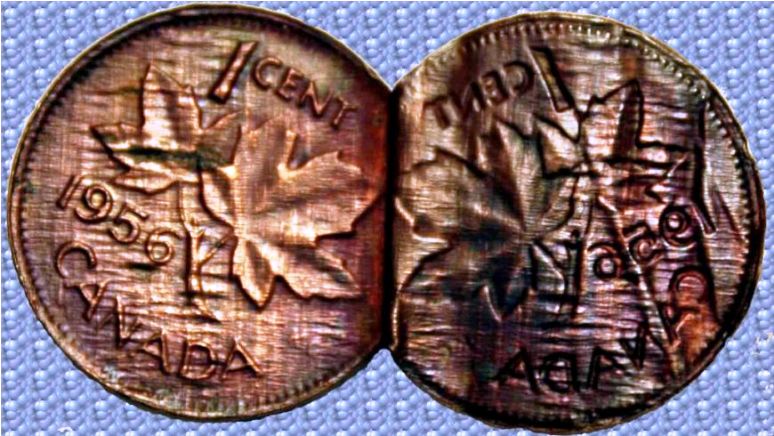 1972-Lamination-Error-One-Cent