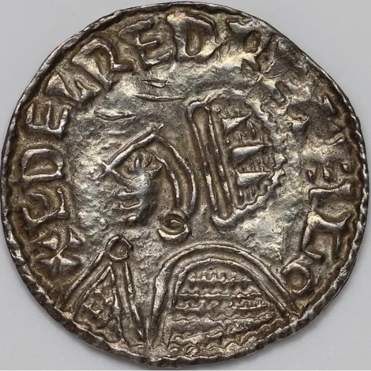 Fake-Aethelred-II-Helmet-Coin?