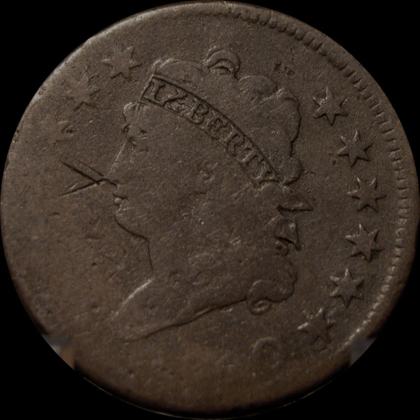 1810-Classic-Head-Large-Cent-For-Grading
