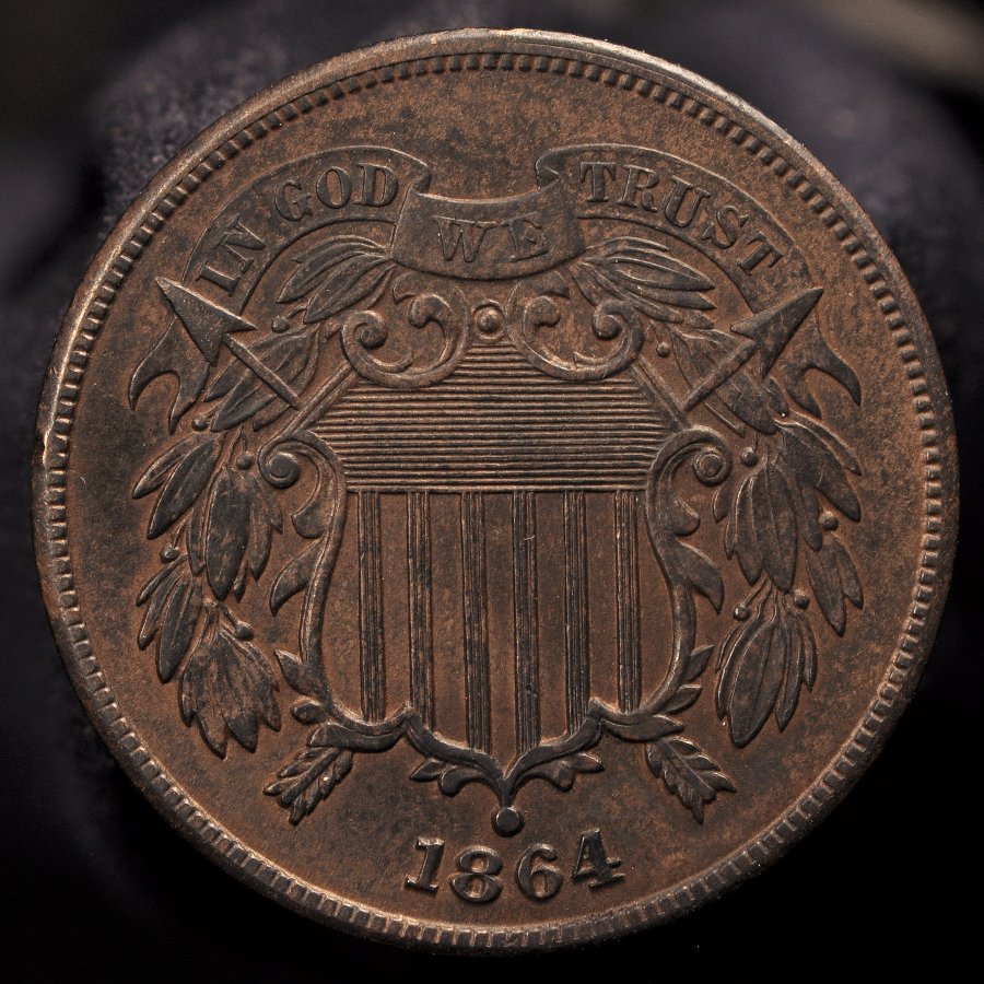1864-Two-Cent-Piece-For-Grading-Opinions