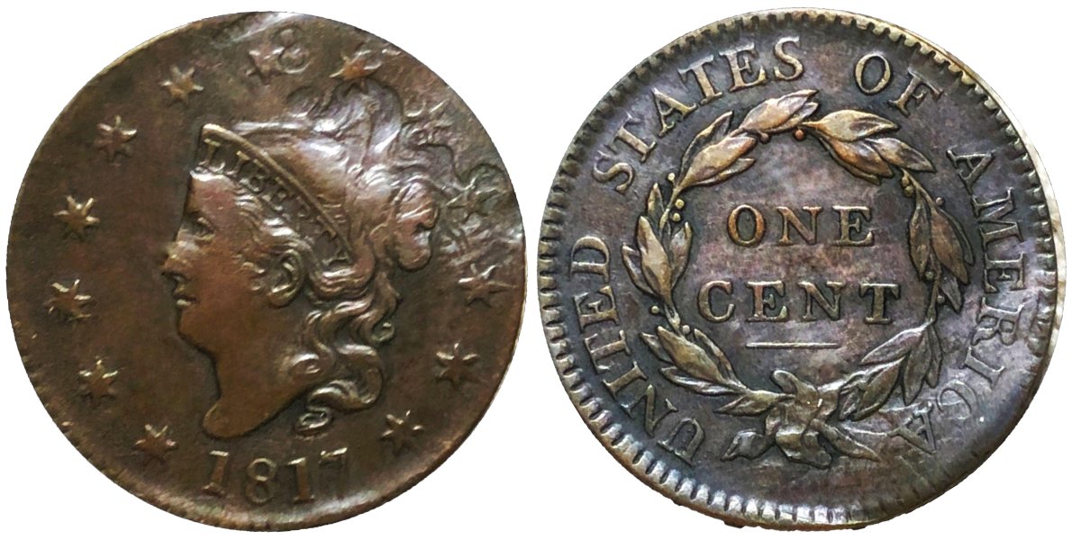 1817-Large-Cent---Vise-Job-Done-200-Years-Ago?
