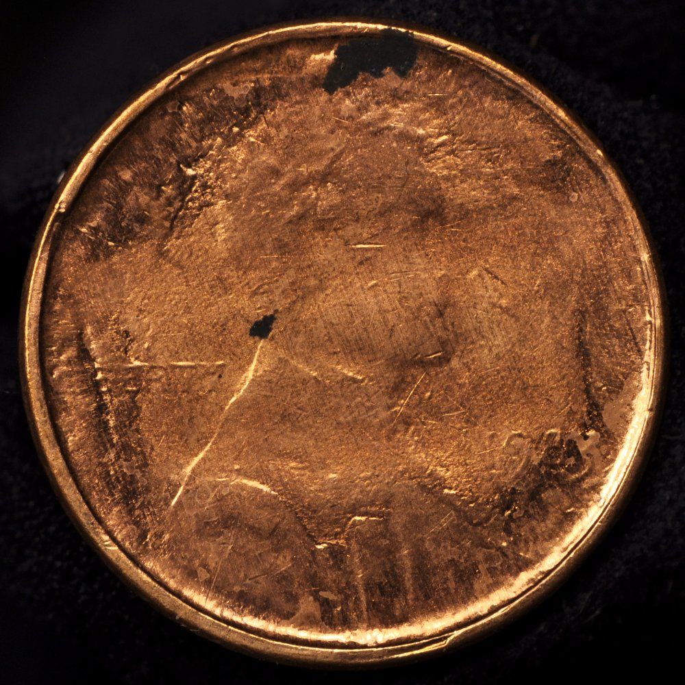 1983-Lincoln-Cent---Possible-Struck-Through-Capped-Die?