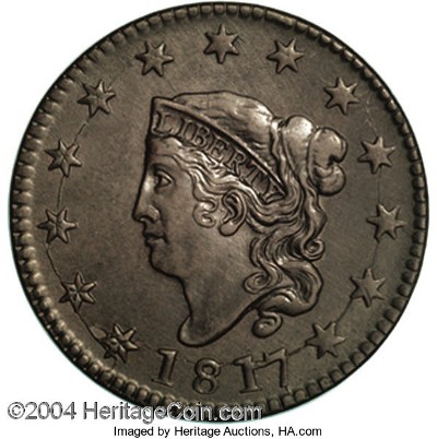 1817-Coronet-/-Matron-Large-Cent-Error?-Help-Identify-Please
